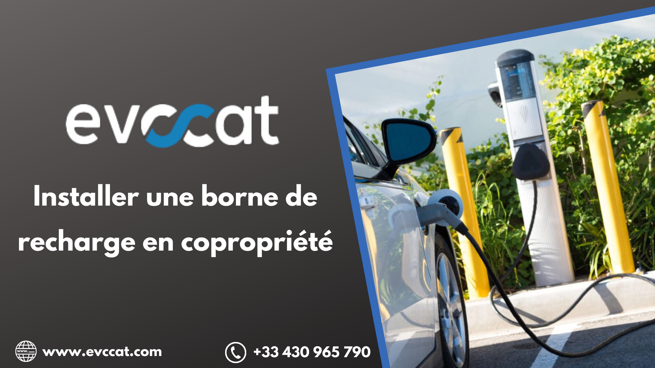 installer borne de recharge en copropriété