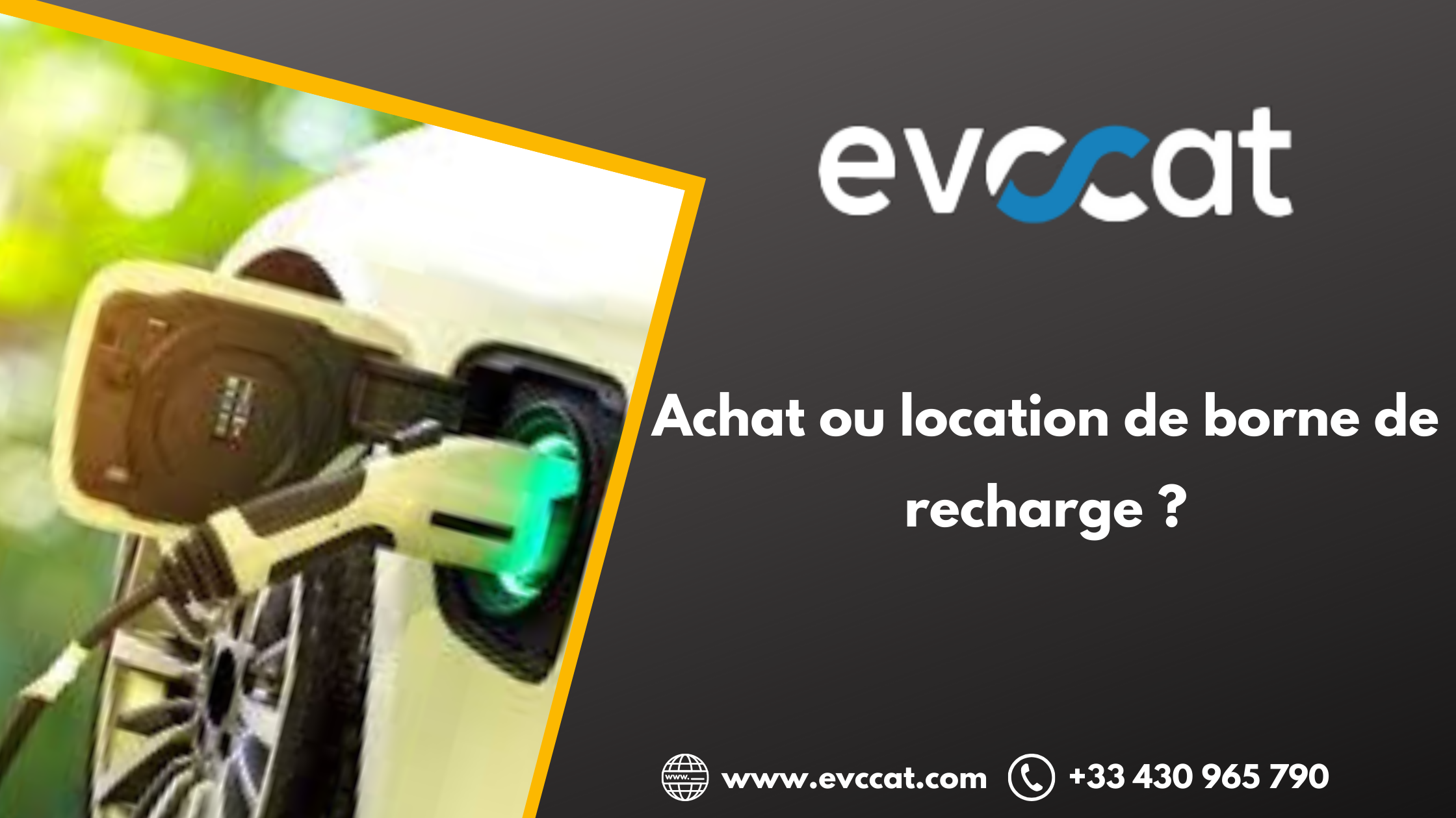 location borne de recharge