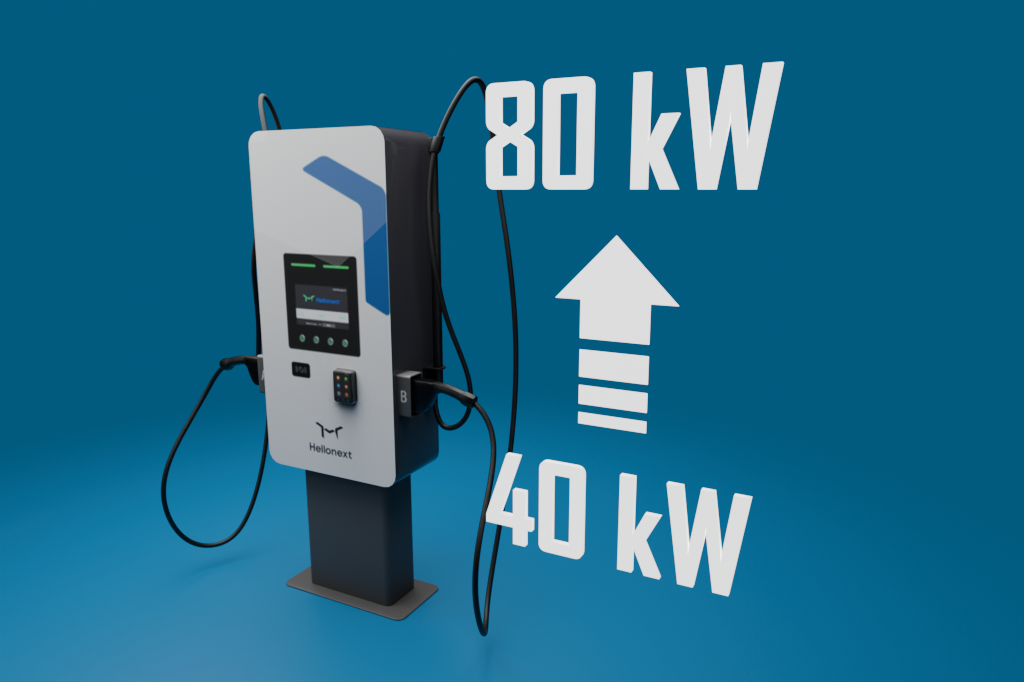 Borne de recharge pour VE modulable