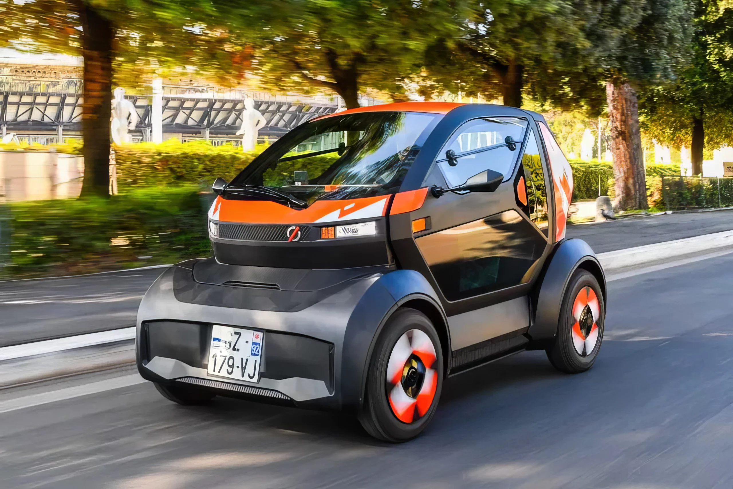 la chaîne du 2000e Mobilize DUO, premier quadricycle 100% électrique