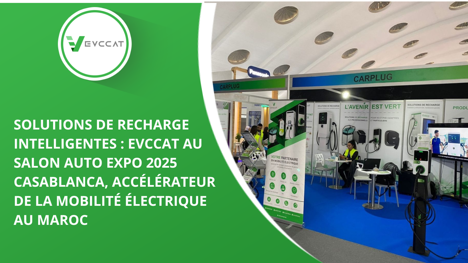 Borne de recharge rapide EVCCAT DC 60 kW - 120 kW